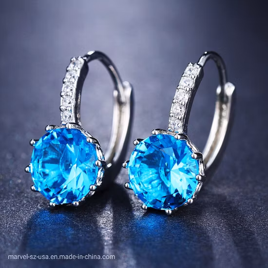 Nouveauté populaire délicat petit 925 bijoux en argent Sterling boucle d'oreille femmes accessoires (ER88774)