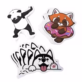 Autocollants/étiquettes/plaque signalétique promotionnels pour la marque de votre entreprise